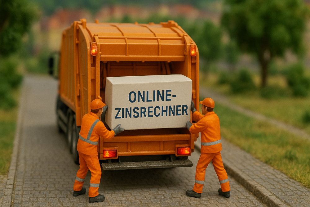 Online Zinsrechner liefern falsche Ergebnisse